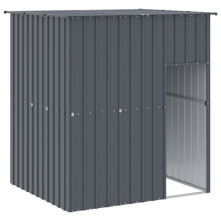 Cușcă Câine Cu Acoperiș 165X153X181 Cm Oțel Galvanizat