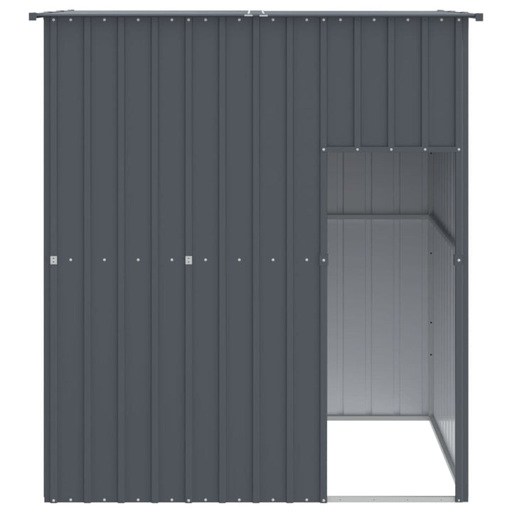 Cușcă Câine Cu Acoperiș 165X153X181 Cm Oțel Galvanizat