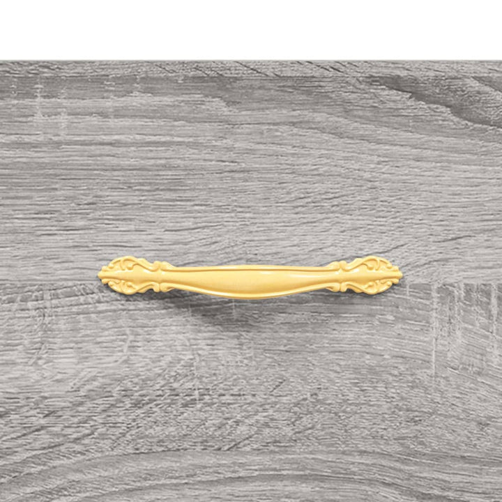 Noptiere, 2 Buc., Gri Sonoma, 40X35X47,5 Cm, Lemn Compozit