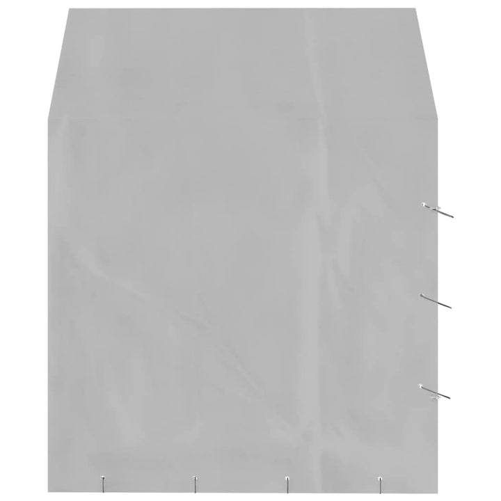 Padoc De Exterior Cu Acoperiș Argintiu 2X2X2,5M Oțel Galvanizat