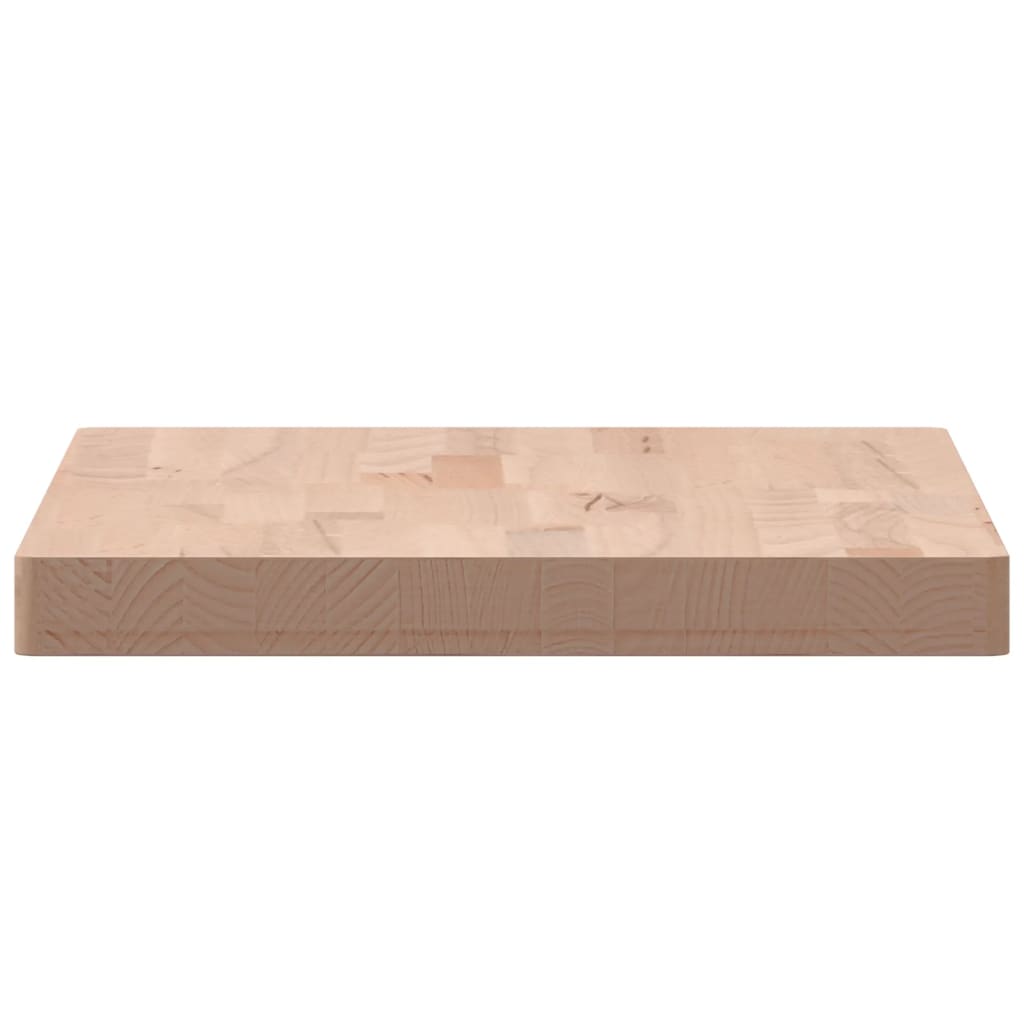 Fund De Tocat, 60X40X4 Cm, Lemn Masiv De Fag
