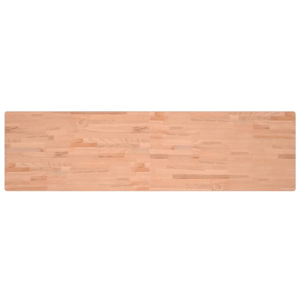 Blat De Birou, 200X55X2,5 Cm, Lemn Masiv De Fag