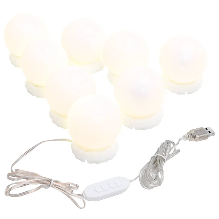 Oglindă De Perete Cu Lumini Led Sticlă