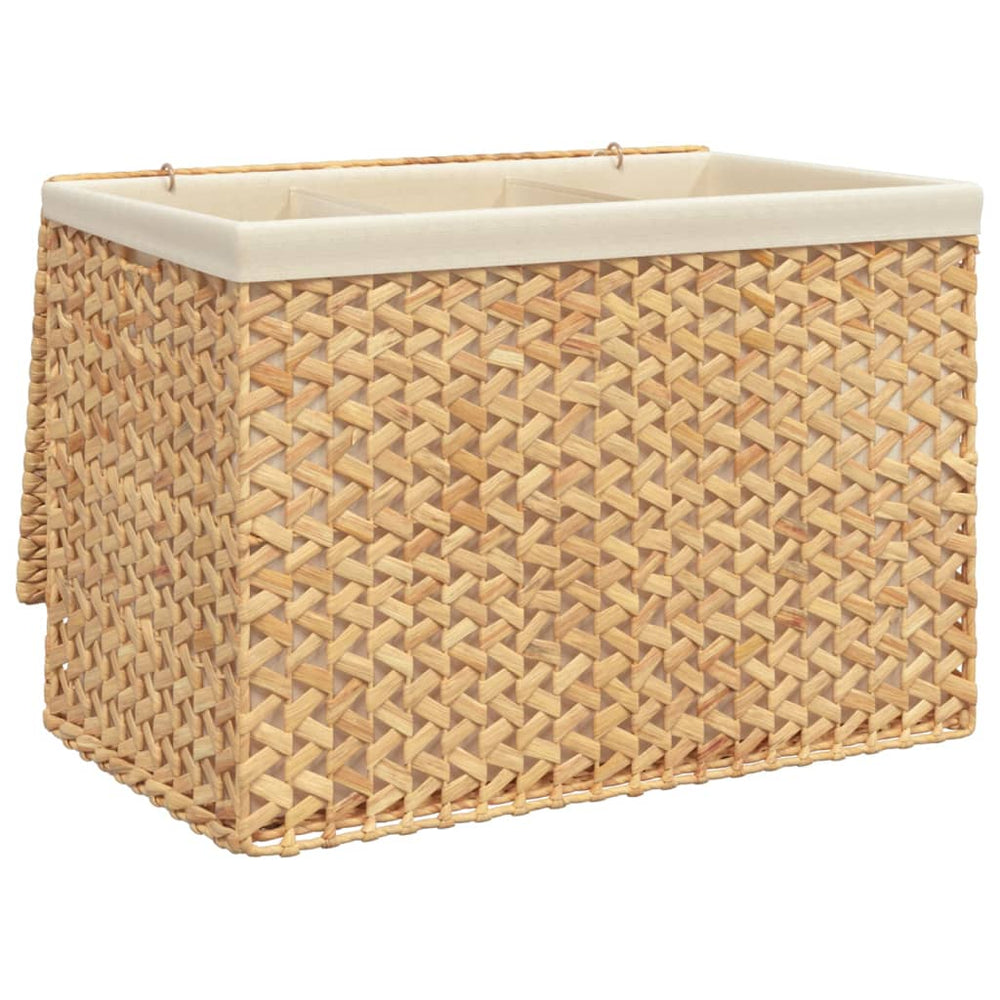 Coș De Rufe Cu 3 Secțiuni 75X42,5X52 Cm Zambilă De Apă