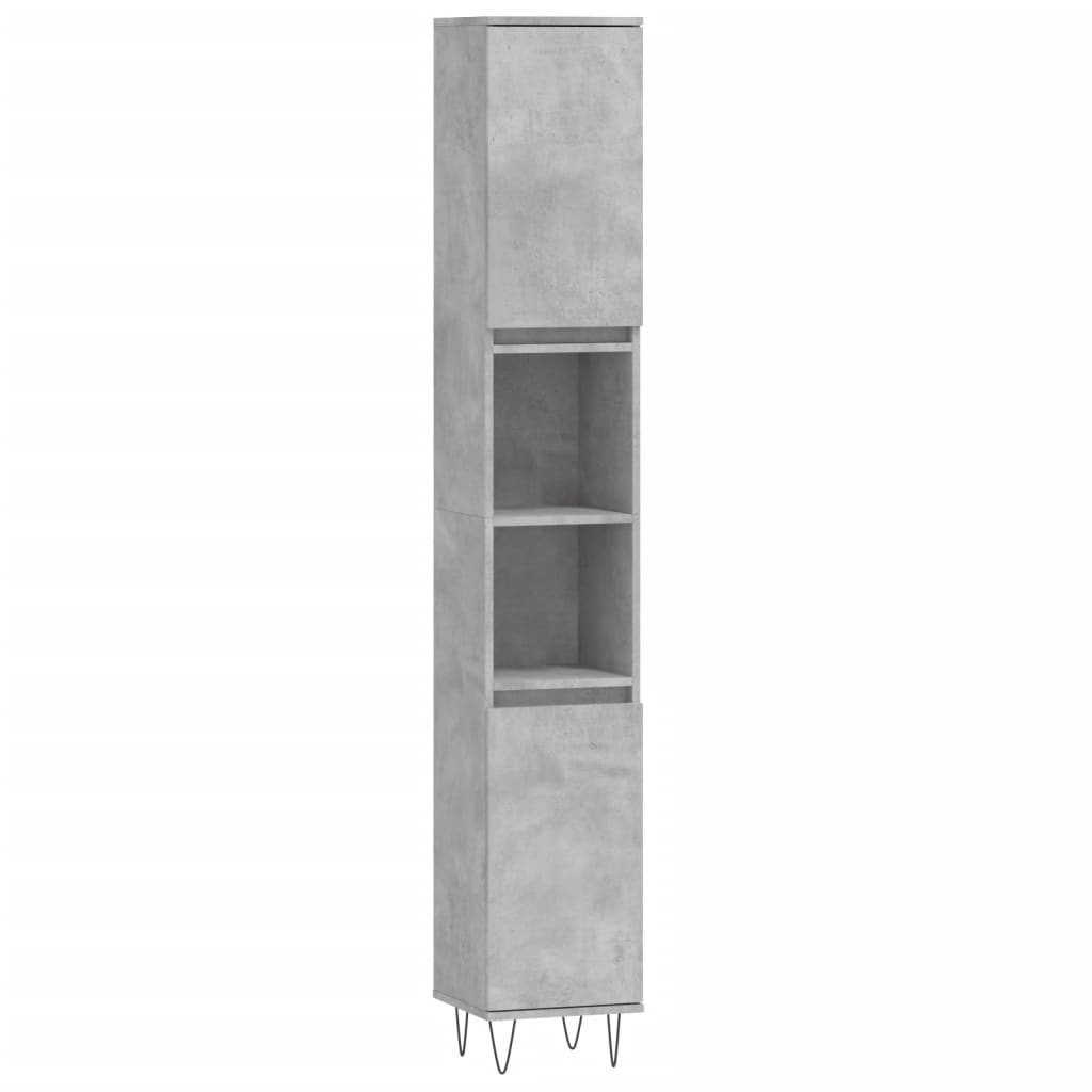 Set Mobilier De Baie, 3 Piese, , Lemn Compozit