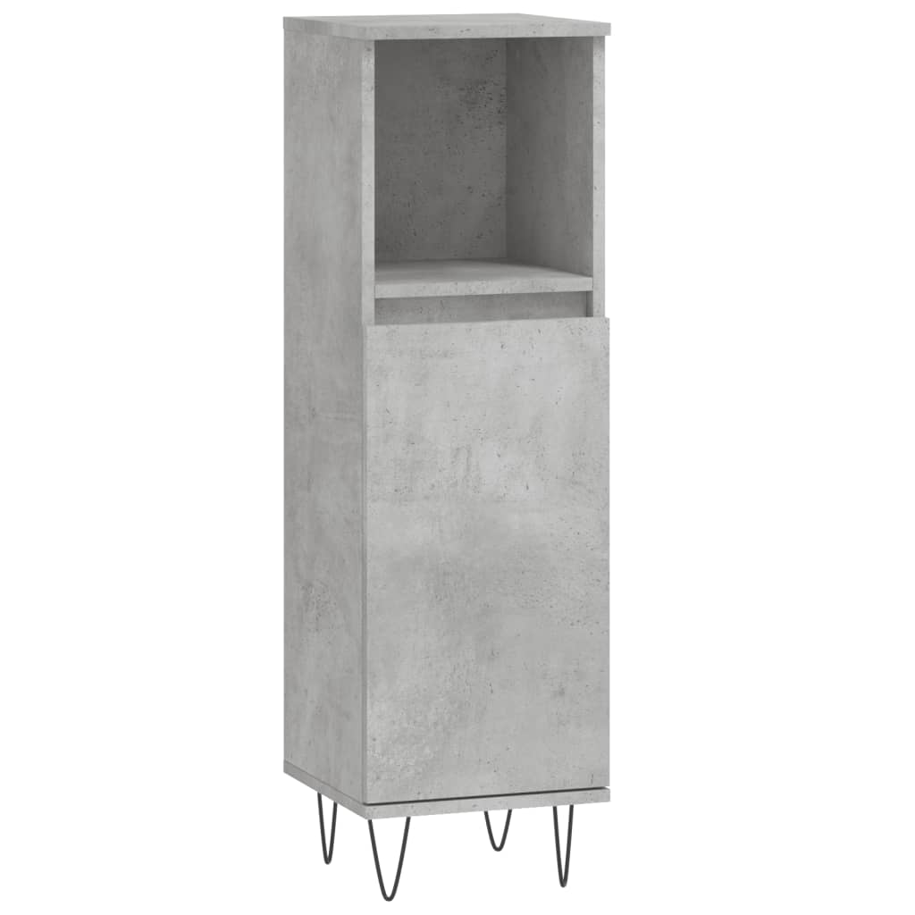 Set Mobilier De Baie, 3 Piese, , Lemn Compozit