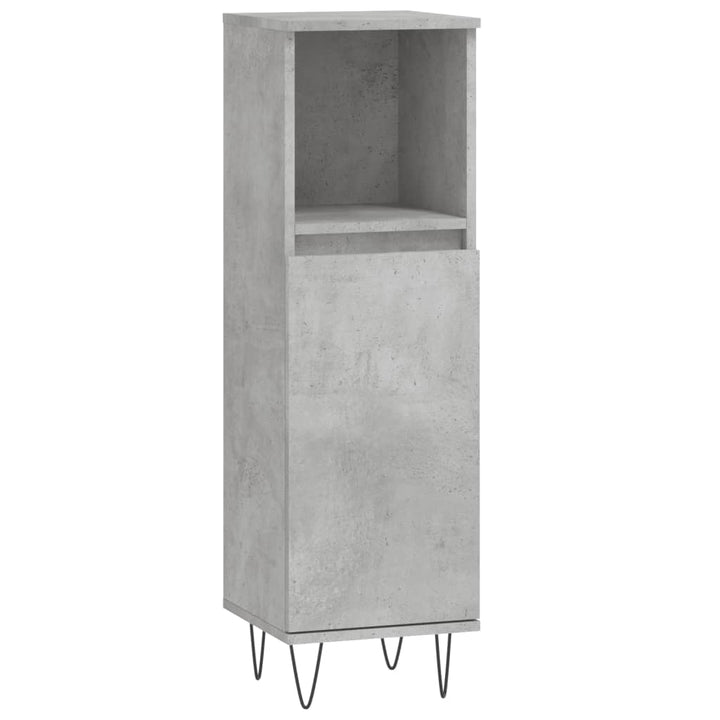 Set Mobilier De Baie, 3 Piese, , Lemn Compozit