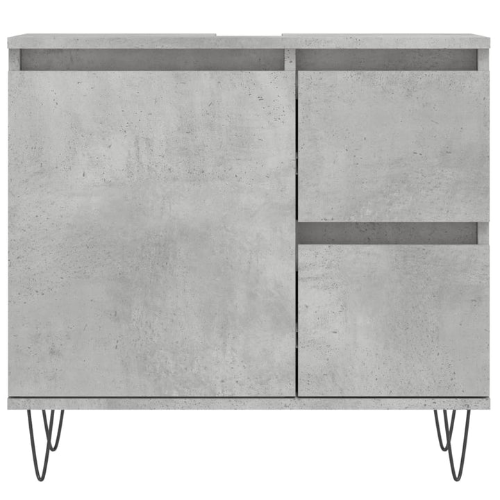Set Mobilier De Baie, 3 Piese, , Lemn Compozit