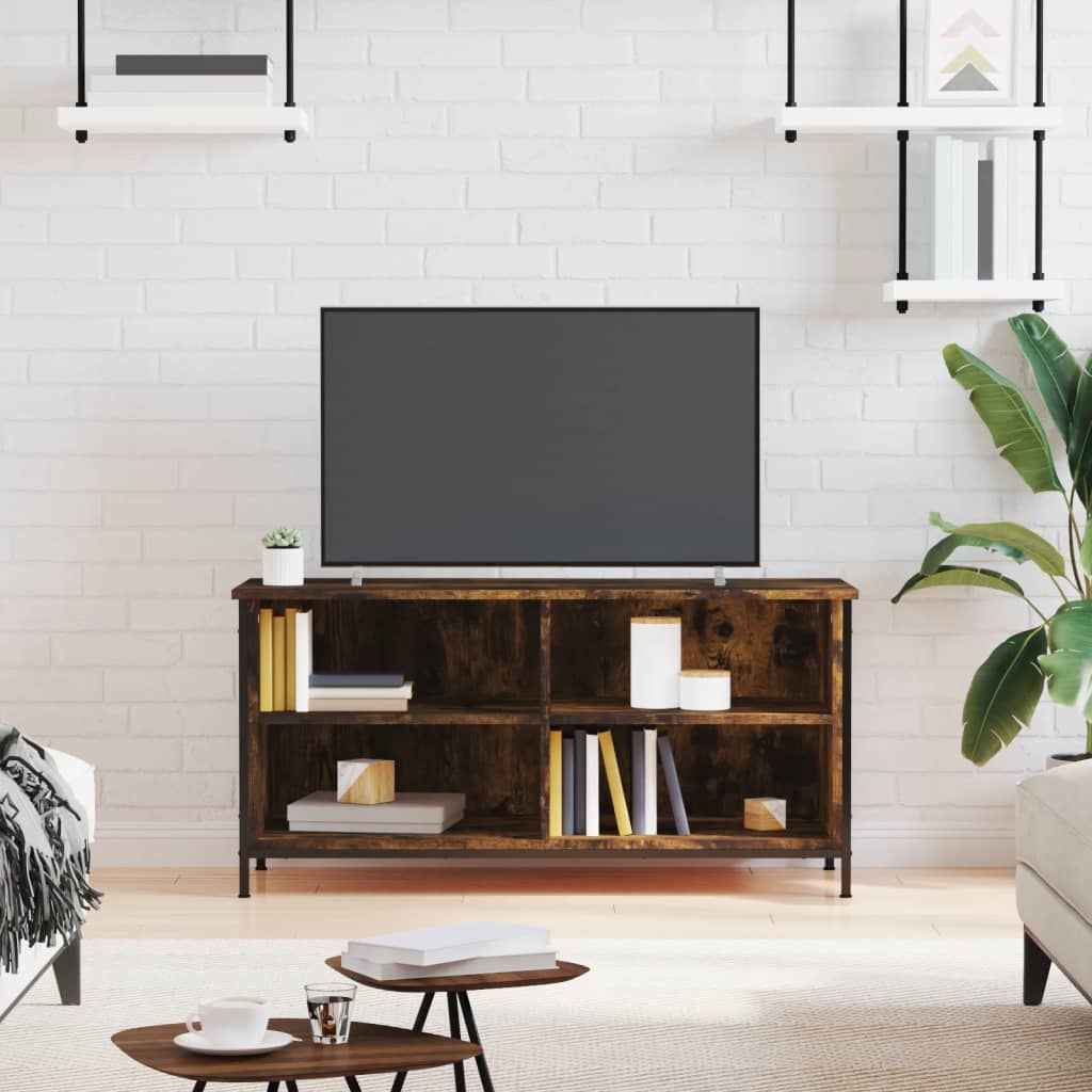 Comodă Tv, Gri Sonoma, 100X40X50 Cm, Lemn Prelucrat