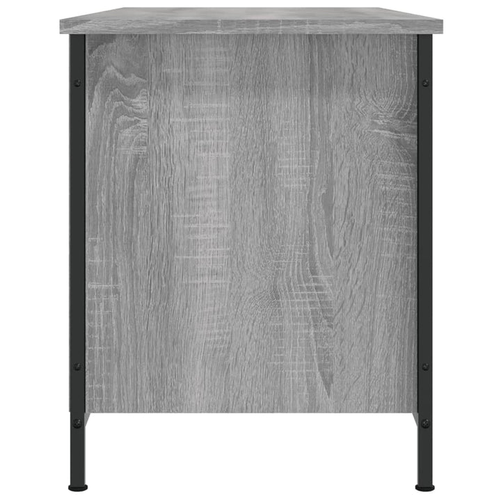 Comodă Tv, Gri Sonoma, 100X40X50 Cm, Lemn Prelucrat