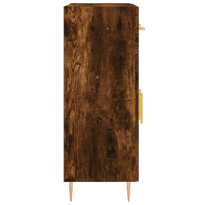 Dulap, Stejar Fumuriu, 69,5X34X90 Cm, Lemn Compozit