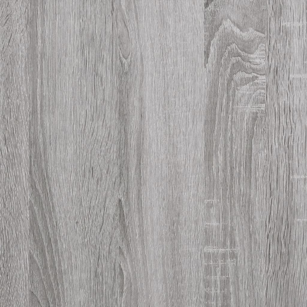 Dulap Montat Pe Perete, Gri Sonoma, 69,5X34X90 Cm