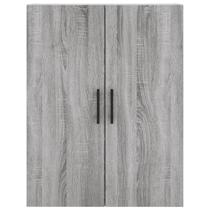 Dulap Montat Pe Perete, Gri Sonoma, 69,5X34X90 Cm