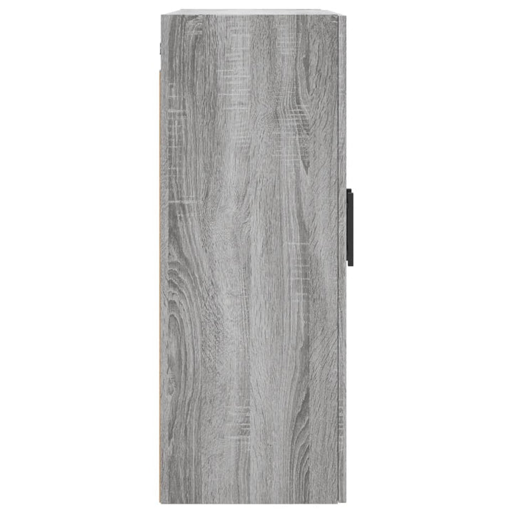Dulap Montat Pe Perete, Gri Sonoma, 69,5X34X90 Cm
