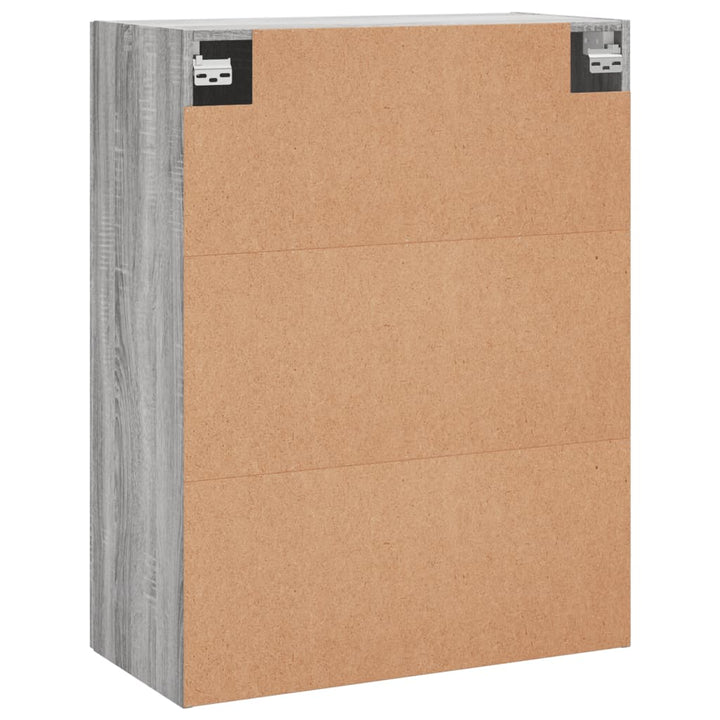 Dulap Montat Pe Perete, Gri Sonoma, 69,5X34X90 Cm