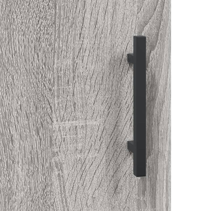 Dulap Montat Pe Perete, Gri Sonoma, 69,5X34X90 Cm