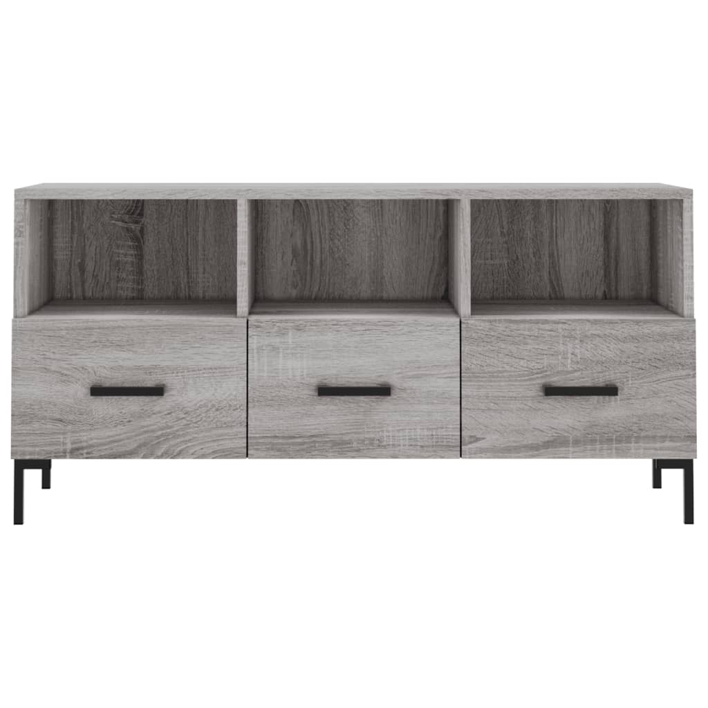 Dulap Tv, Gri Sonoma, 102X36X50 Cm, Lemn Prelucrat