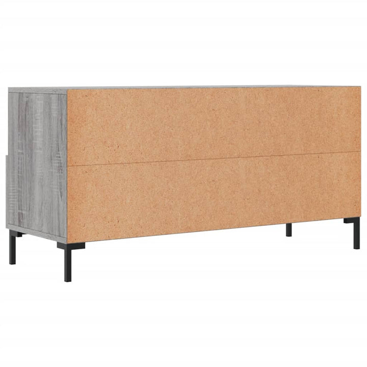 Dulap Tv, Gri Sonoma, 102X36X50 Cm, Lemn Prelucrat