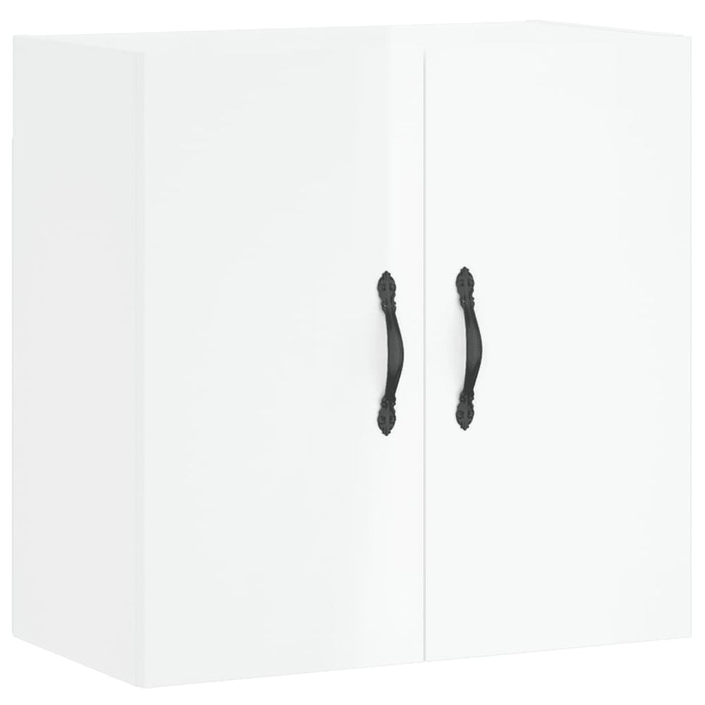 Dulap De Perete, Alb Extralucios, 60X31X60 Cm, Lemn Compozit