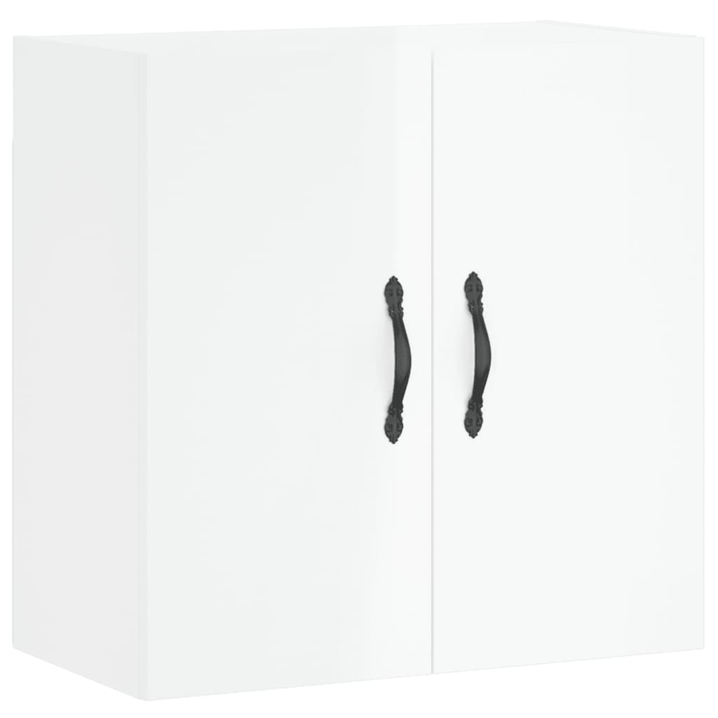 Dulap De Perete, Alb Extralucios, 60X31X60 Cm, Lemn Compozit