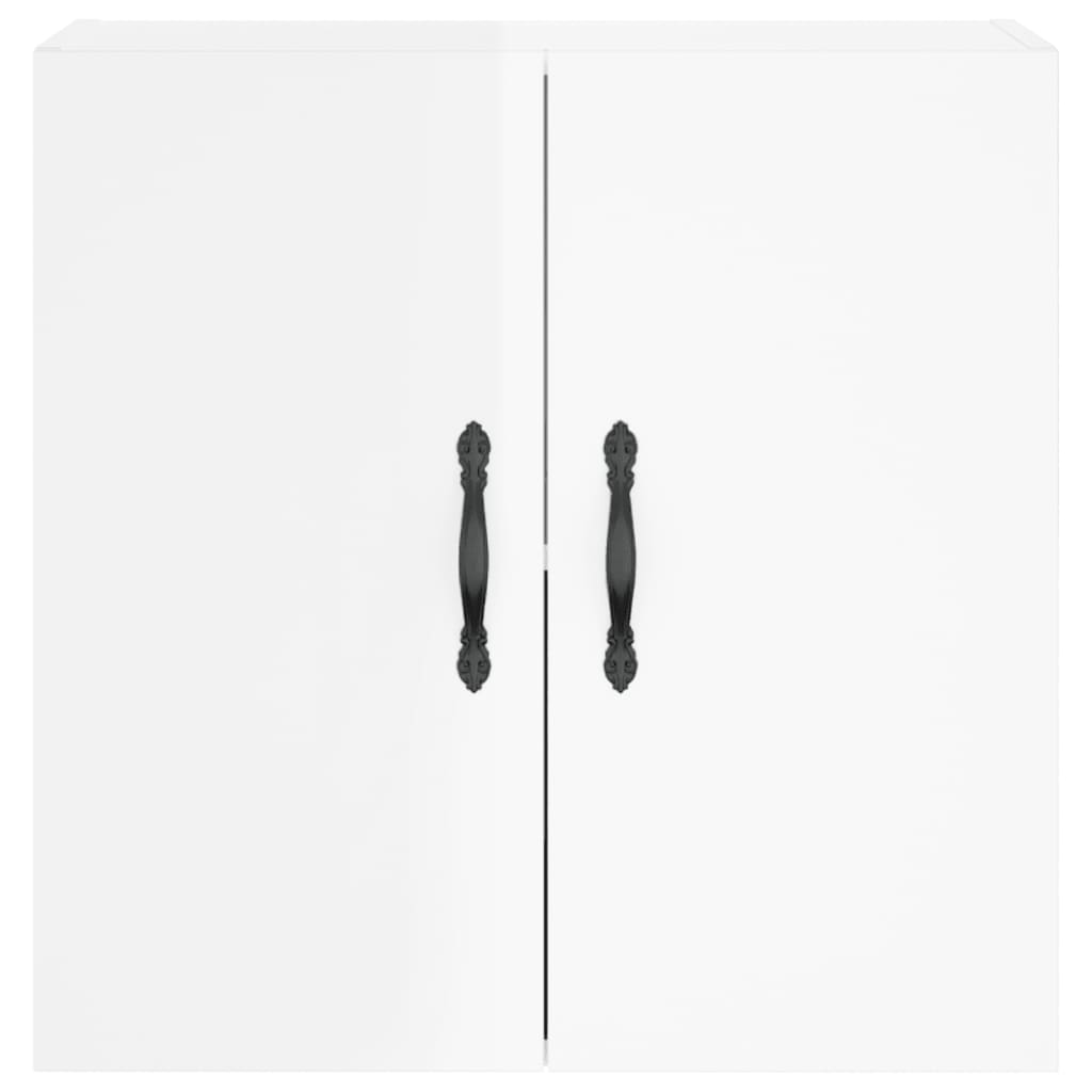 Dulap De Perete, Alb Extralucios, 60X31X60 Cm, Lemn Compozit