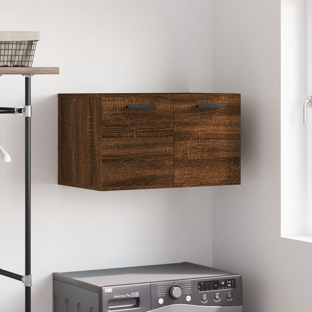 Dulap De Perete, Alb Extralucios, 60X36,5X35 Cm, Lemn Compozit