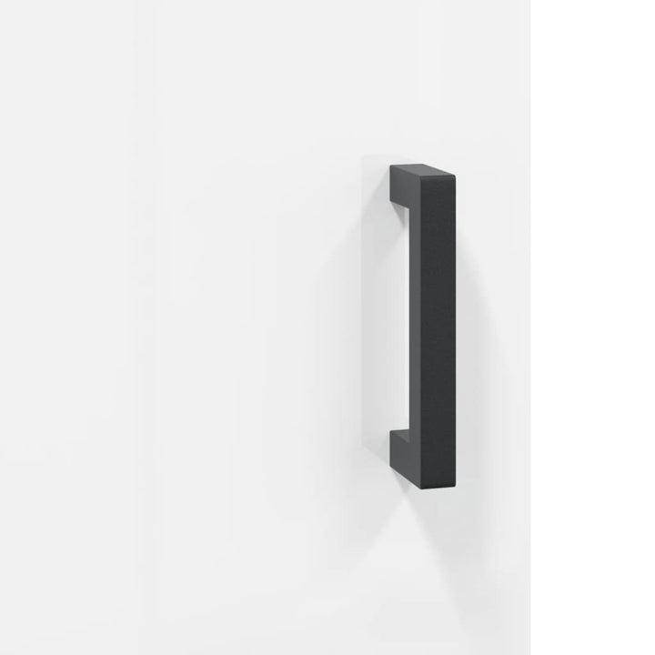 Dulap De Perete, Alb Extralucios, 34,5X34X90 Cm, Lemn Prelucrat
