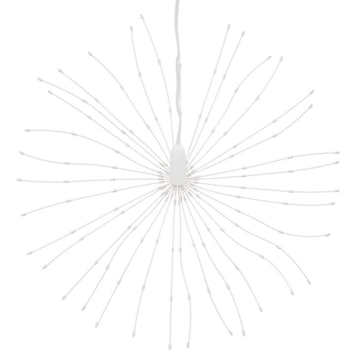 Lumini Stelare De Crăciun 140 Led-Uri, 2 Buc., , 17 Cm