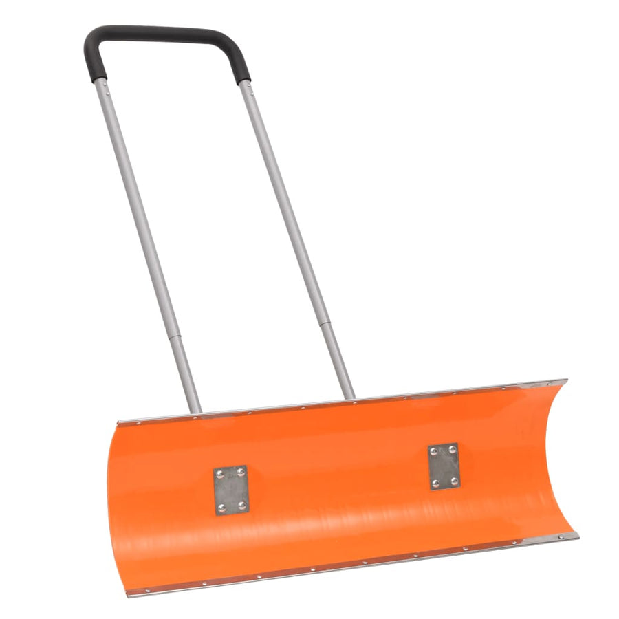 Lopată De Zăpadă Mâner Extensibil Portocaliu 96Cm Lamă Din Oțel