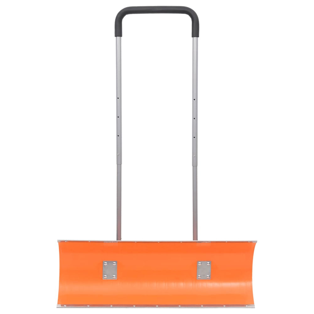 Lopată De Zăpadă Mâner Extensibil Portocaliu 96Cm Lamă Din Oțel