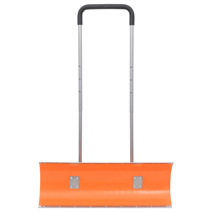 Lopată De Zăpadă Mâner Extensibil Portocaliu 96Cm Lamă Din Oțel