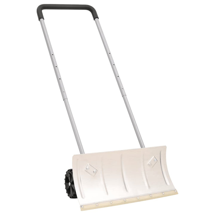 Lopată De Zăpadă Mâner Extensibil Portocaliu 96Cm Lamă Din Oțel