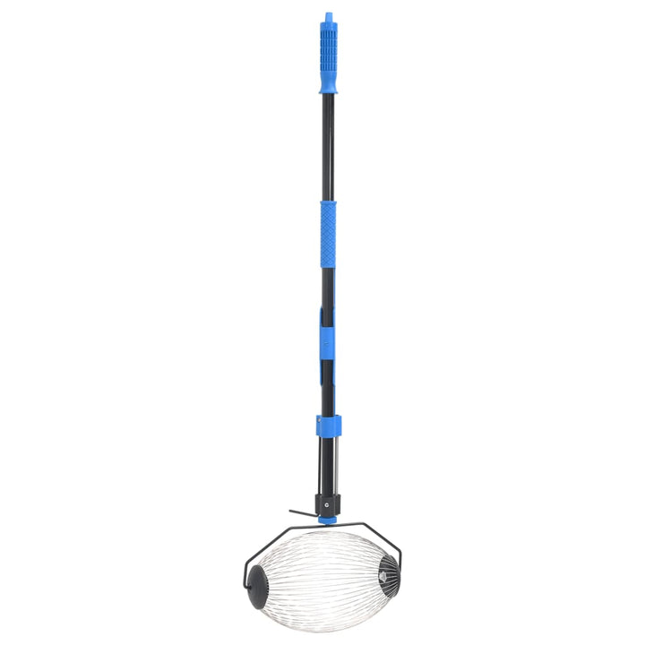 Dispozitiv De Colectare Nuci, Albastru, 127 Cm, Oțel