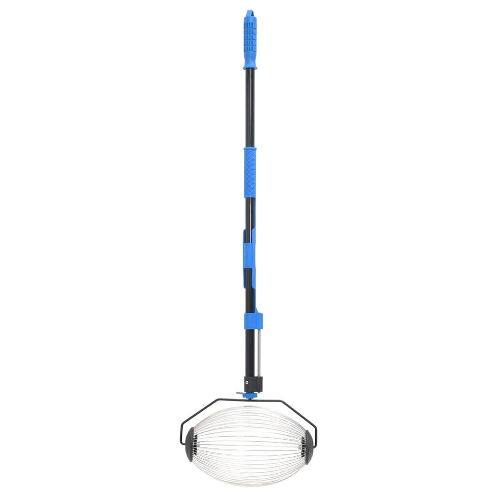 Dispozitiv De Colectare Nuci, Albastru, 127 Cm, Oțel
