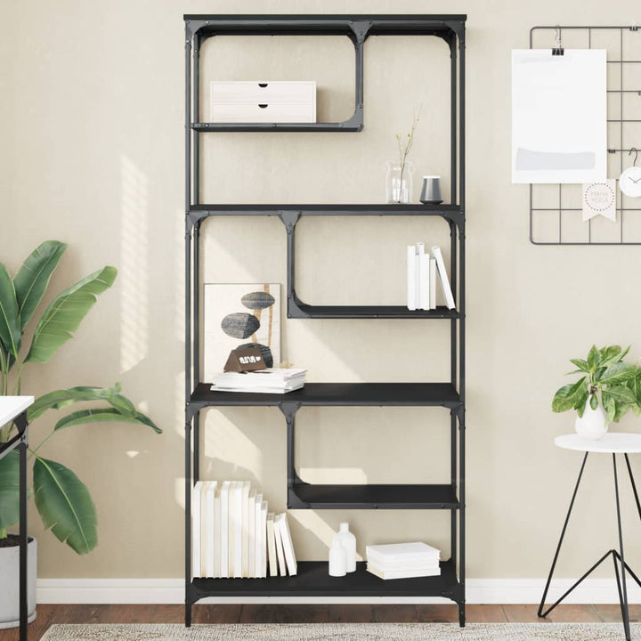 Bibliotecă, , 81X36X176 Cm, Lemn Compozit