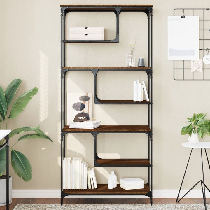 Bibliotecă, , 81X36X176 Cm, Lemn Compozit