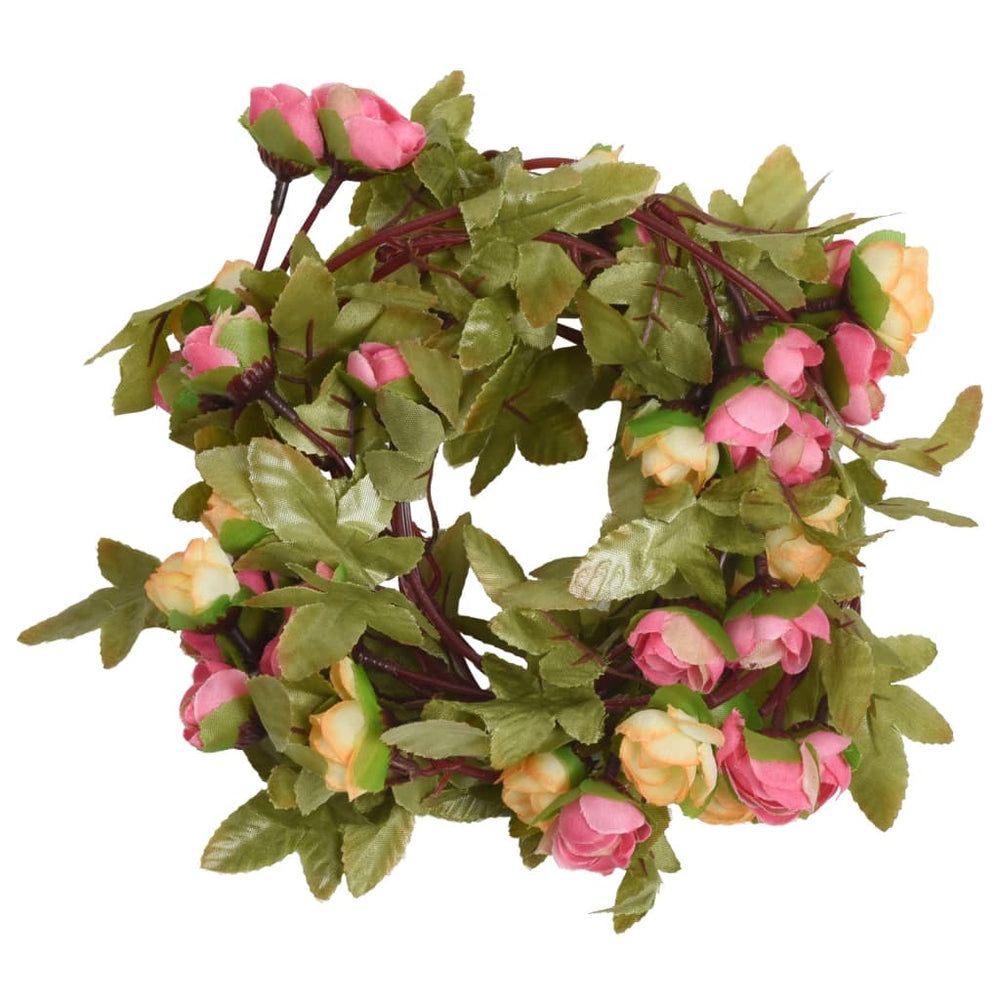 Ghirlande De Flori De Crăciun, 6 Buc., , 215 Cm