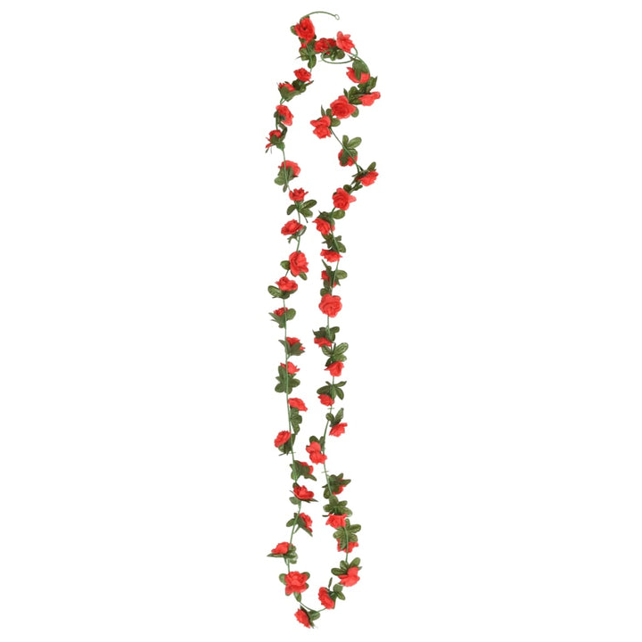 Ghirlande De Flori De Crăciun, 6 Buc., , 240 Cm