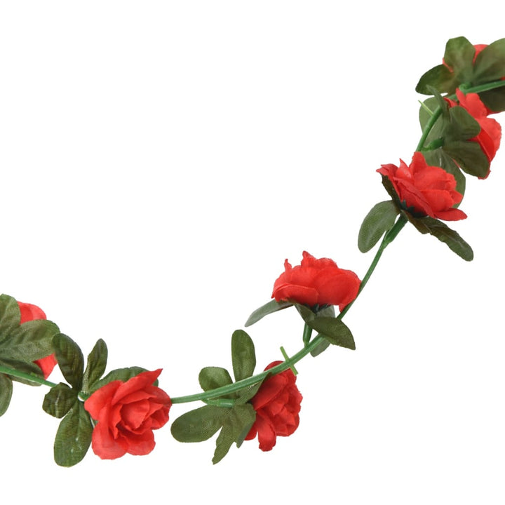 Ghirlande De Flori De Crăciun, 6 Buc., , 240 Cm