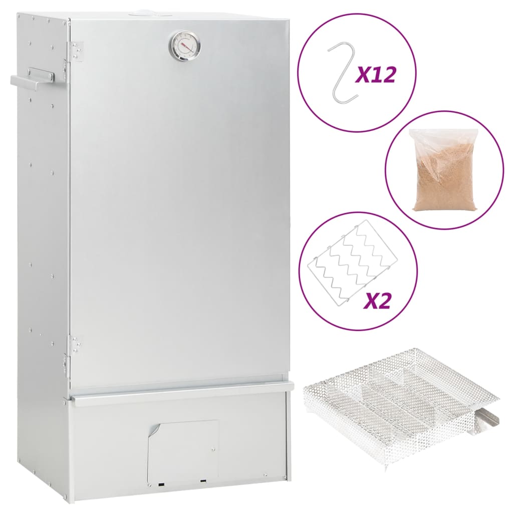 Afumătoare Cuptor/Grătar, Generator Fum Rece, Oțel Galvanizat
