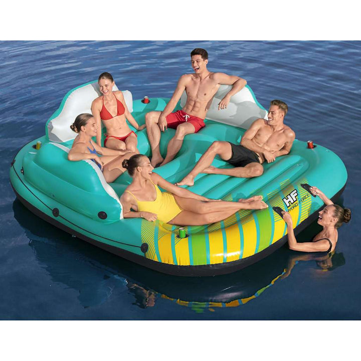 Bestway Insulă Gonflabilă Pentru 5 Persoane Sunny Lounge 291X265X83 Cm
