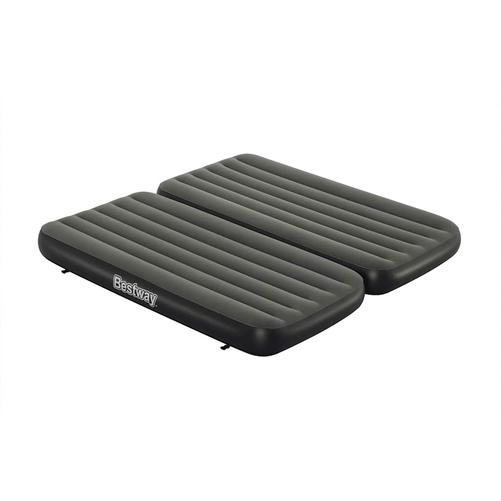 Bestway Saltea Gonflabilă 3 În 1, Negru Și Gri, 188X99X25 Cm
