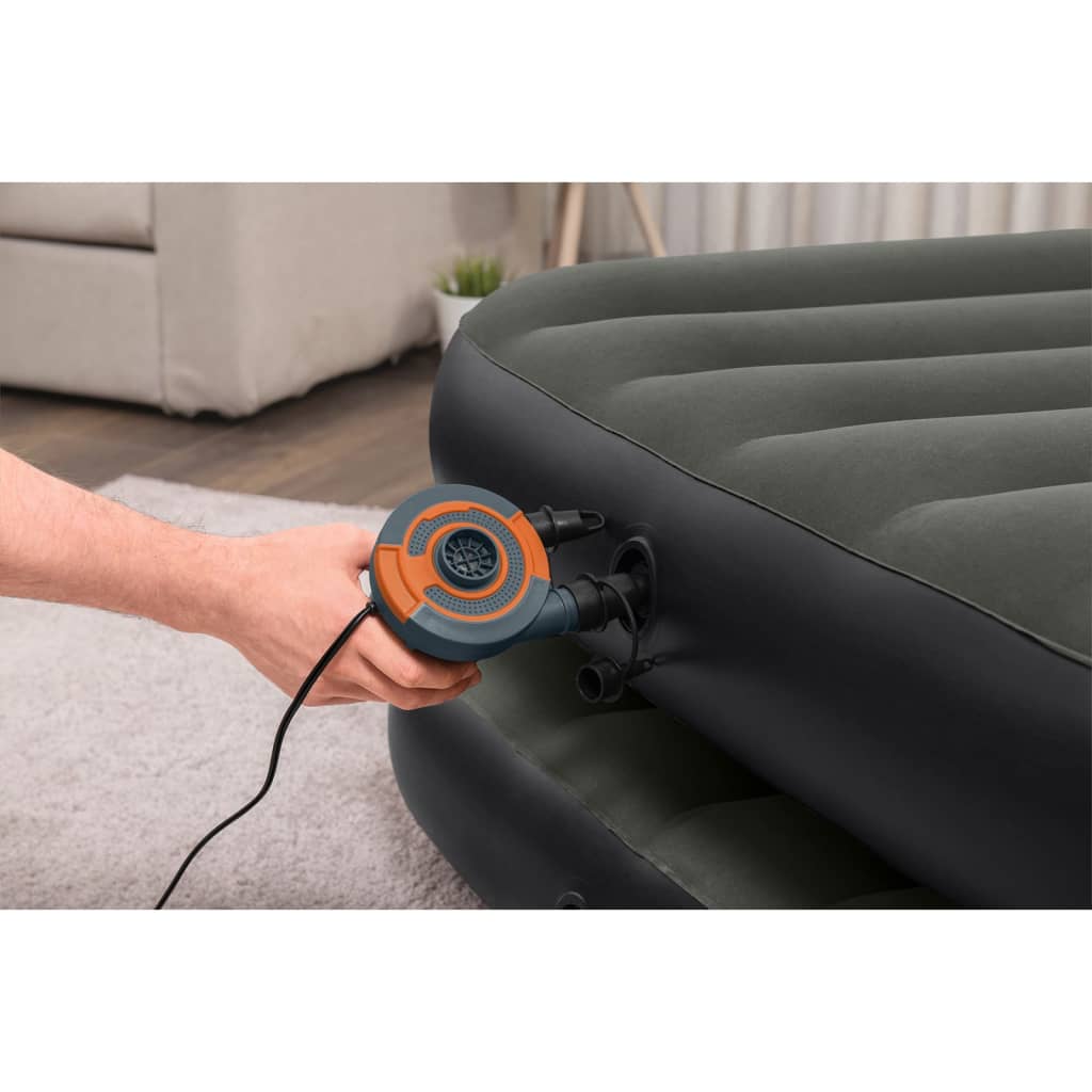 Bestway Saltea Gonflabilă 3 În 1, Negru Și Gri, 188X99X25 Cm