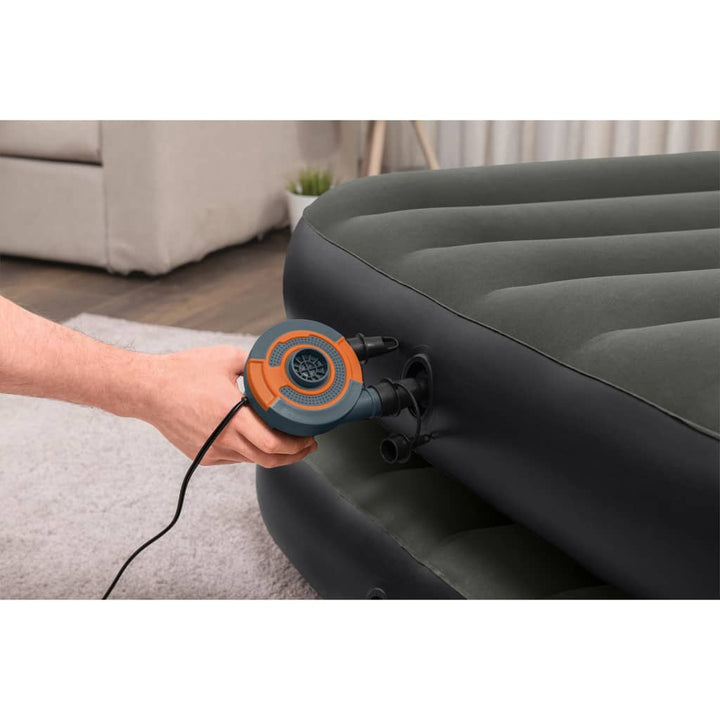 Bestway Saltea Gonflabilă 3 În 1, Negru Și Gri, 188X99X25 Cm
