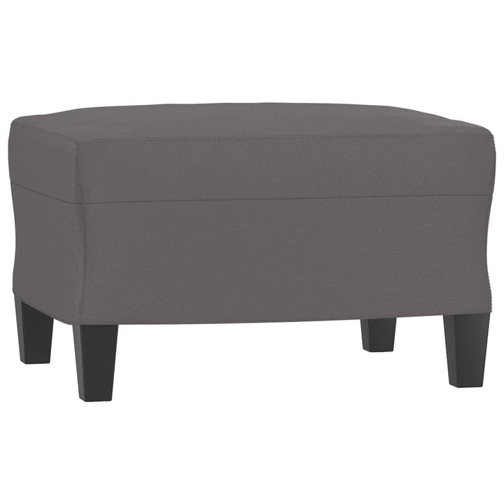Fotoliu Canapea Cu Taburet, , 60 Cm, Piele Ecologică