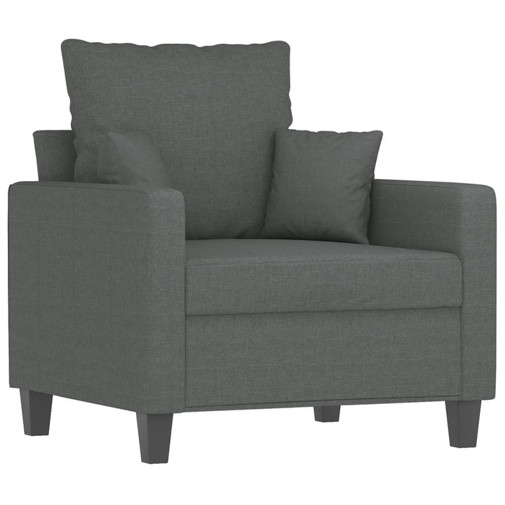 Fotoliu Canapea Cu Taburet, , 60 Cm, Textil