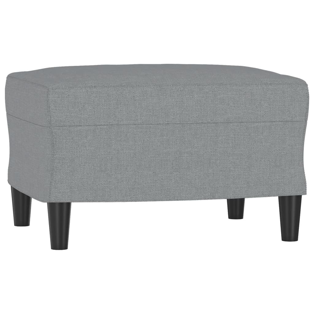 Canapea Cu 3 Locuri Și Taburet, , 180 Cm, Textil