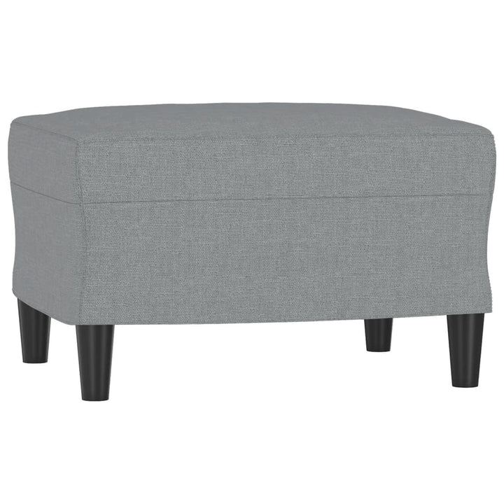 Canapea Cu 3 Locuri Și Taburet, , 180 Cm, Textil