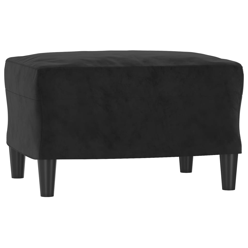 Fotoliu Canapea Cu Taburet, , 60 Cm, Catifea