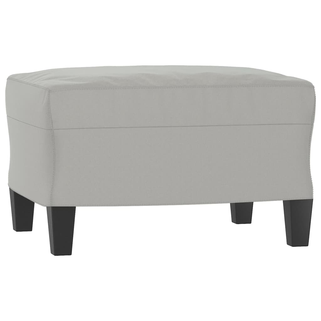 Fotoliu Canapea Cu Taburet, , 60 Cm, Microfibră